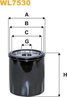 WIX Filters WL7530 - Filter za ulje www.molydon.hr