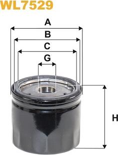 WIX Filters WL7529 - Filter za ulje www.molydon.hr