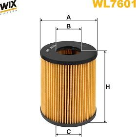 WIX Filters WL7601 - Filter za ulje www.molydon.hr