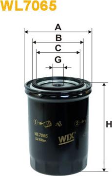 WIX Filters WL7065 - Filter za ulje www.molydon.hr