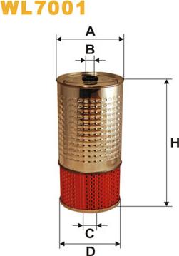 WIX Filters WL7001 - Filter za ulje www.molydon.hr