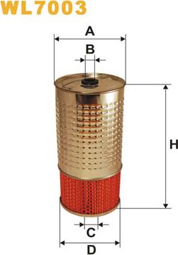 WIX Filters WL7003 - Filter za ulje www.molydon.hr