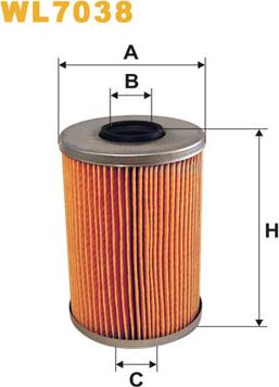 WIX Filters WL7038 - Filter za ulje www.molydon.hr