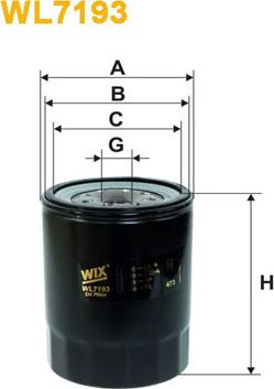 WIX Filters WL7193 - Filter za ulje www.molydon.hr