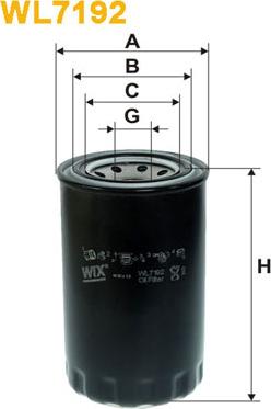 WIX Filters WL7192 - Filter za ulje www.molydon.hr