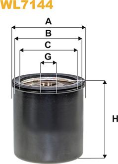 WIX Filters WL7144 - Filter za ulje www.molydon.hr