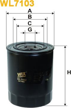 WIX Filters WL7103 - Filter za ulje www.molydon.hr