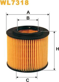 WIX Filters WL7318 - Filter za ulje www.molydon.hr