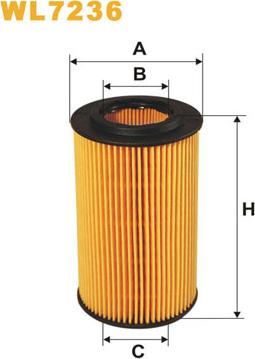 WIX Filters WL7236 - Filter za ulje www.molydon.hr