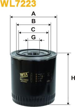 WIX Filters WL7223 - Filter za ulje www.molydon.hr