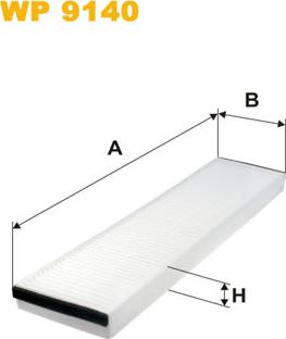 WIX Filters WP9140 - Filter kabine www.molydon.hr