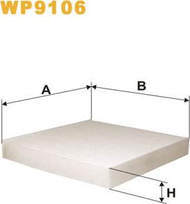 WIX Filters WP9106 - Filter kabine www.molydon.hr