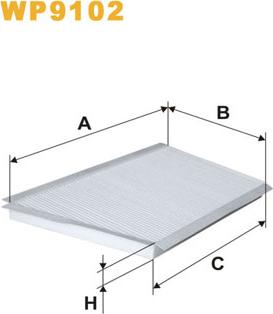 WIX Filters WP9102 - Filter kabine www.molydon.hr