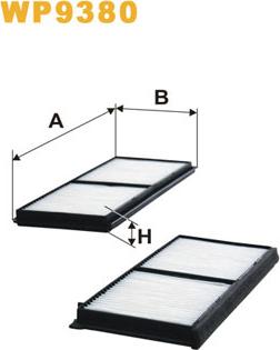 WIX Filters WP9380 - Filter kabine www.molydon.hr