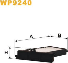 WIX Filters WP9240 - Filter kabine www.molydon.hr