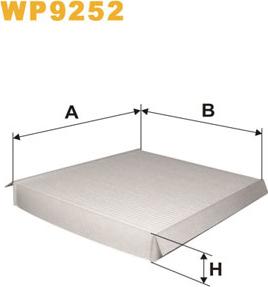 WIX Filters WP9252 - Filter kabine www.molydon.hr