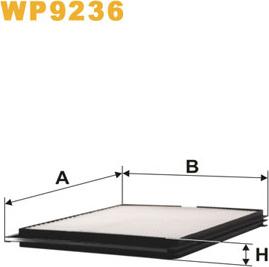 WIX Filters WP9236 - Filter kabine www.molydon.hr