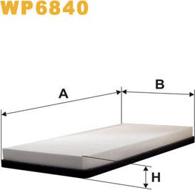 WIX Filters WP6840 - Filter kabine www.molydon.hr