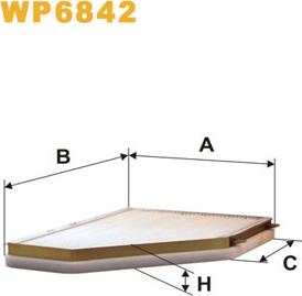 WIX Filters WP6842 - Filter kabine www.molydon.hr