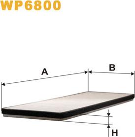 WIX Filters WP6800 - Filter kabine www.molydon.hr