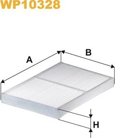 WIX Filters WP10328 - Filter kabine www.molydon.hr