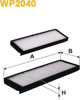 WIX Filters WP2040 - Filter kabine www.molydon.hr