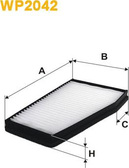 WIX Filters WP2042 - Filter kabine www.molydon.hr