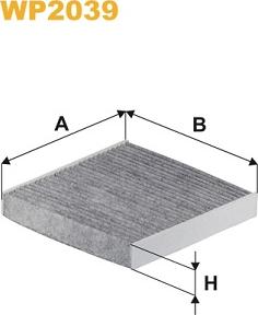 WIX Filters WP2039 - Filter kabine www.molydon.hr