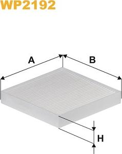 WIX Filters WP2192 - Filter kabine www.molydon.hr