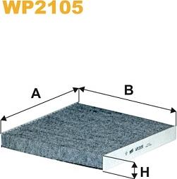 WIX Filters WP2105 - Filter kabine www.molydon.hr