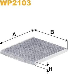 WIX Filters WP2103 - Filter kabine www.molydon.hr