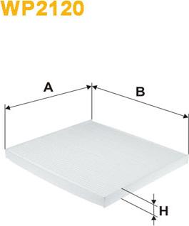 WIX Filters WP2120 - Filter kabine www.molydon.hr