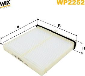 WIX Filters WP2252 - Filter kabine www.molydon.hr