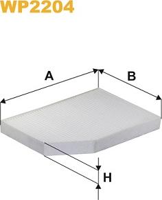 WIX Filters WP2204 - Filter kabine www.molydon.hr