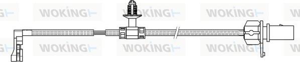 Woking 001167 - Signalni kontakt, trosenje kočione plocice www.molydon.hr