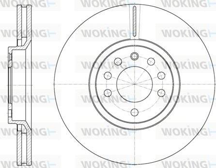 Woking D6944.10 - Kočioni disk www.molydon.hr