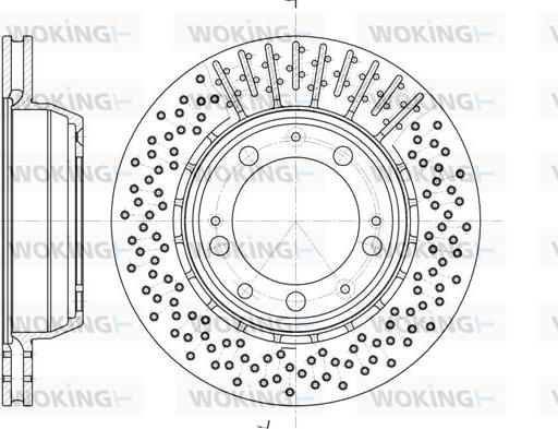 Woking D6940.10 - Kočioni disk www.molydon.hr