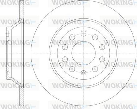 Woking D6969.00 - Kočioni disk www.molydon.hr