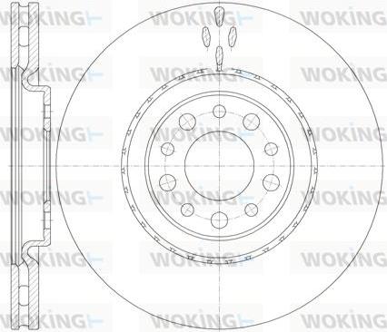 Woking D6965.10 - Kočioni disk www.molydon.hr