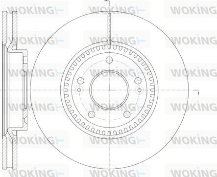 Woking D6988.10 - Kočioni disk www.molydon.hr