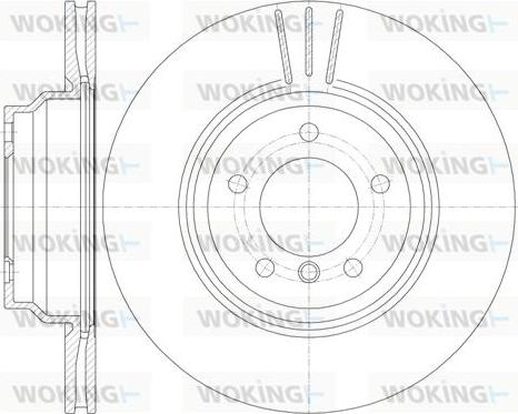 Woking D6975.10 - Kočioni disk www.molydon.hr