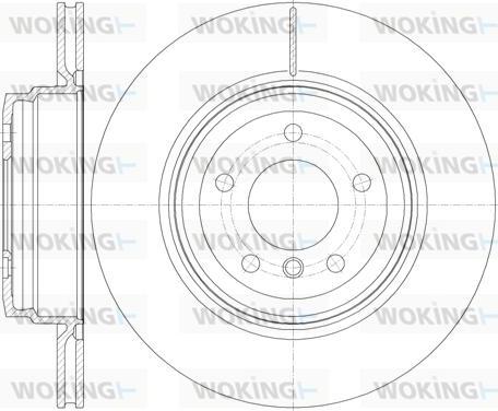 Woking D6976.10 - Kočioni disk www.molydon.hr