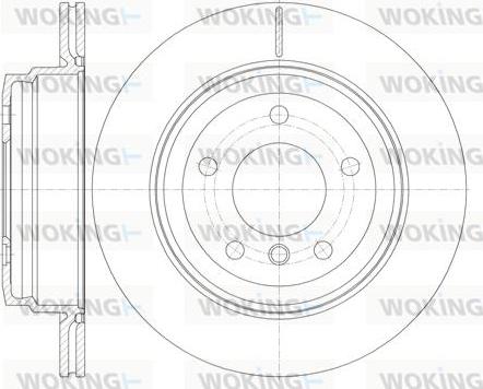 Woking D6977.10 - Kočioni disk www.molydon.hr