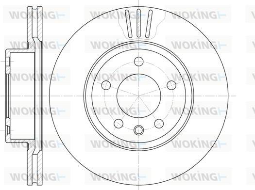 Woking D6490.10 - Kočioni disk www.molydon.hr