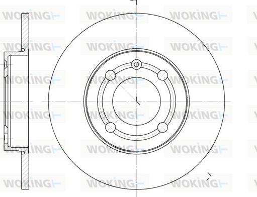 Woking D6418.00 - Kočioni disk www.molydon.hr