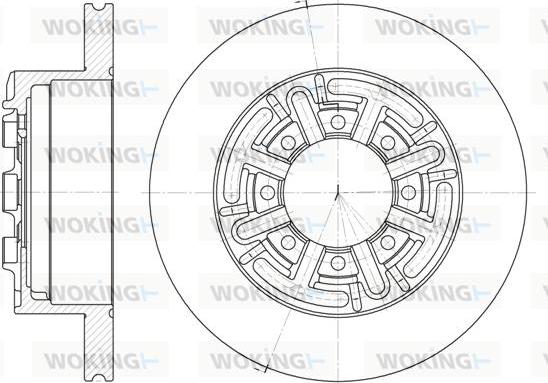 Woking D6420.00 - Kočioni disk www.molydon.hr