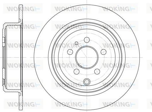 Woking D6502.00 - Kočioni disk www.molydon.hr