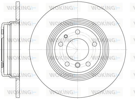 Woking D6510.00 - Kočioni disk www.molydon.hr