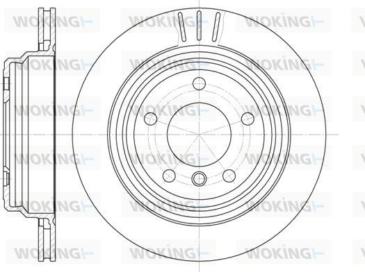 Woking D6588.10 - Kočioni disk www.molydon.hr