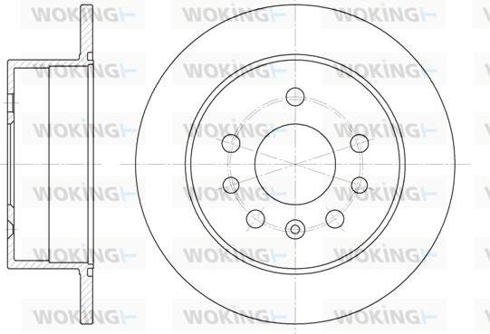 Woking D6532.00 - Kočioni disk www.molydon.hr